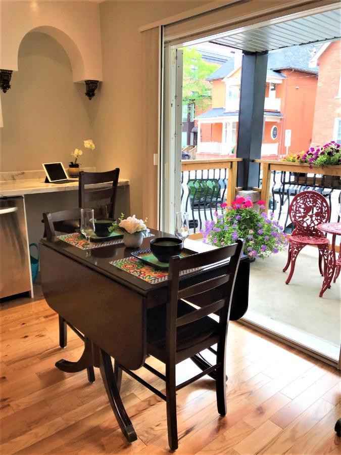 Ottawa Downtown Executive Apartment Retreat With Private Balcony Near Bank Street - Sleep Max 2 Zewnętrze zdjęcie